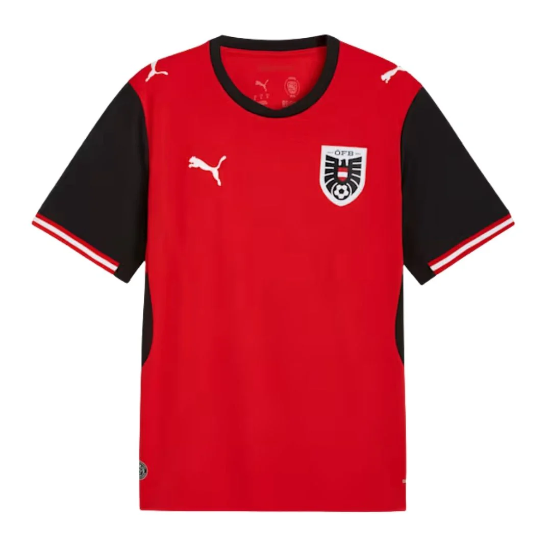 Austria Home Soccer Jersey 2026 World Cup