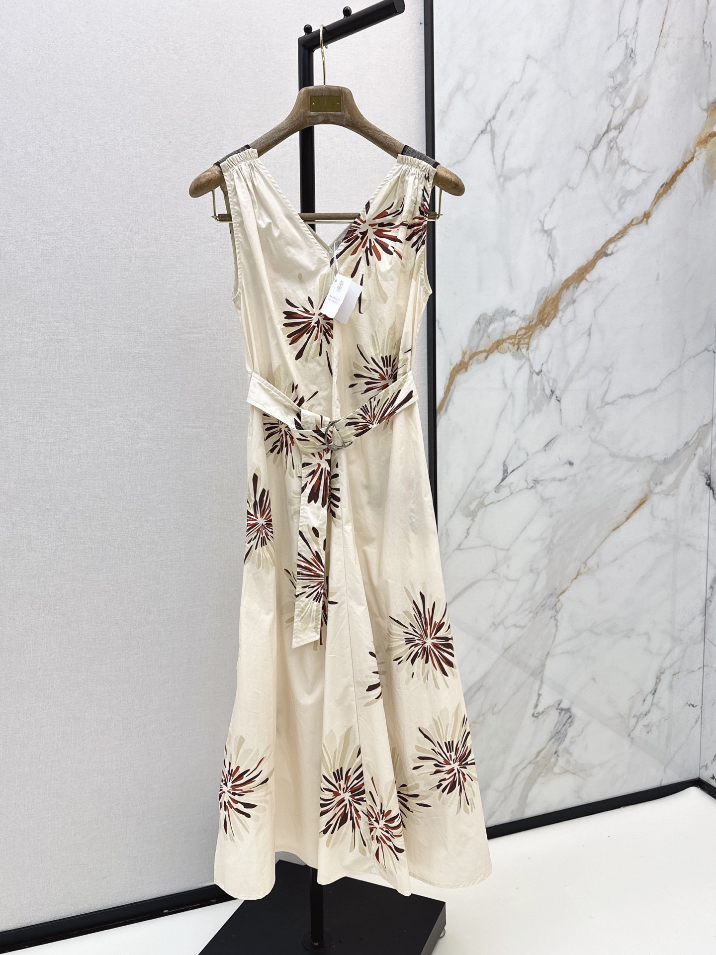 Brun New Patchwork printed dress