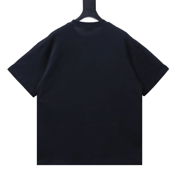 Balenciaga Clothes   Reversed Letter Print Short Sleeve T-shirt