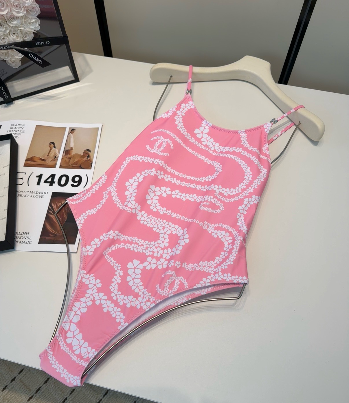 Chan New  swimsuit