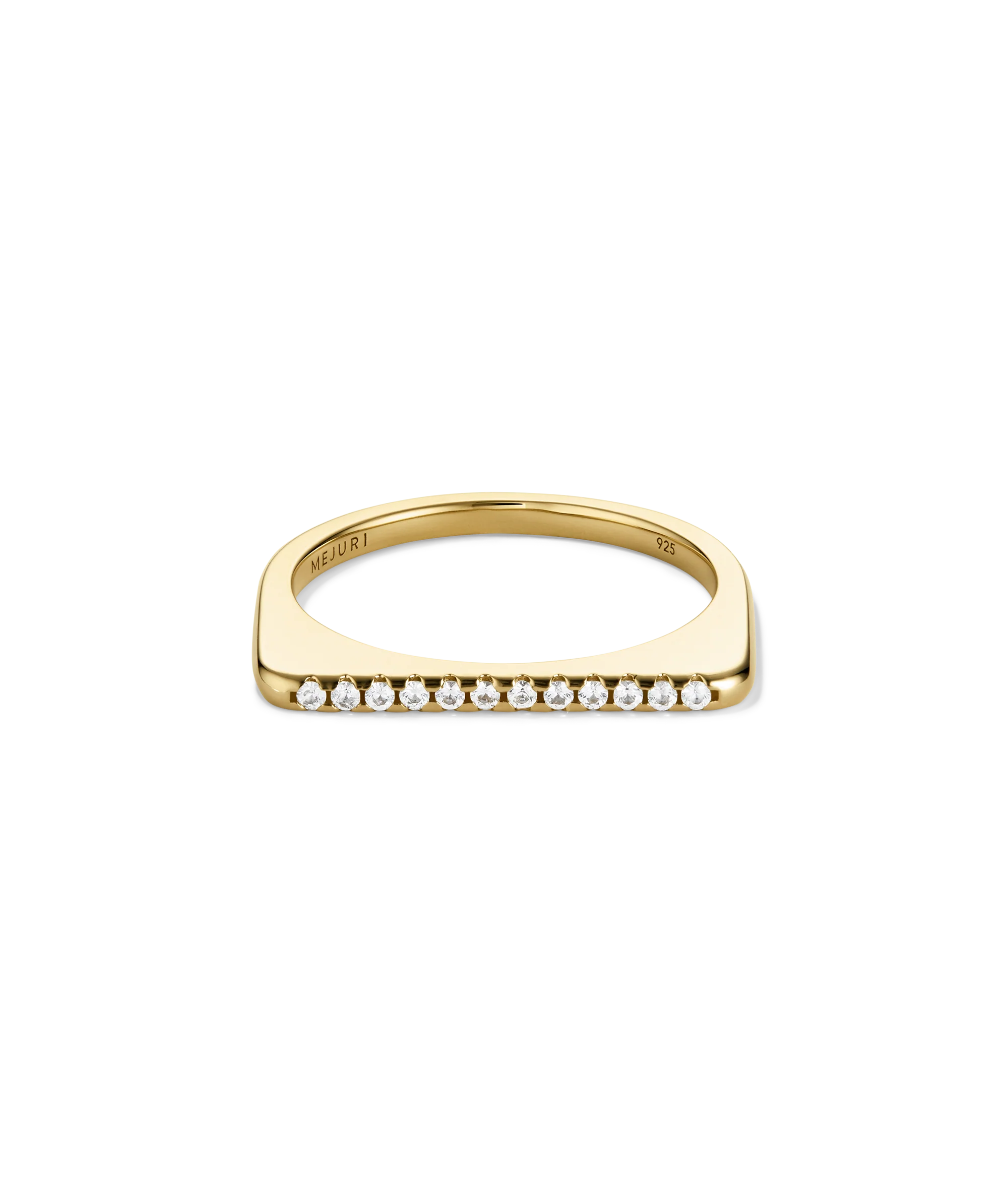 Pavé Puzzle Stacking Ring
