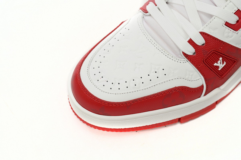 Pkkicks God Batch LOUIS VUITTON White Red 1AANFH