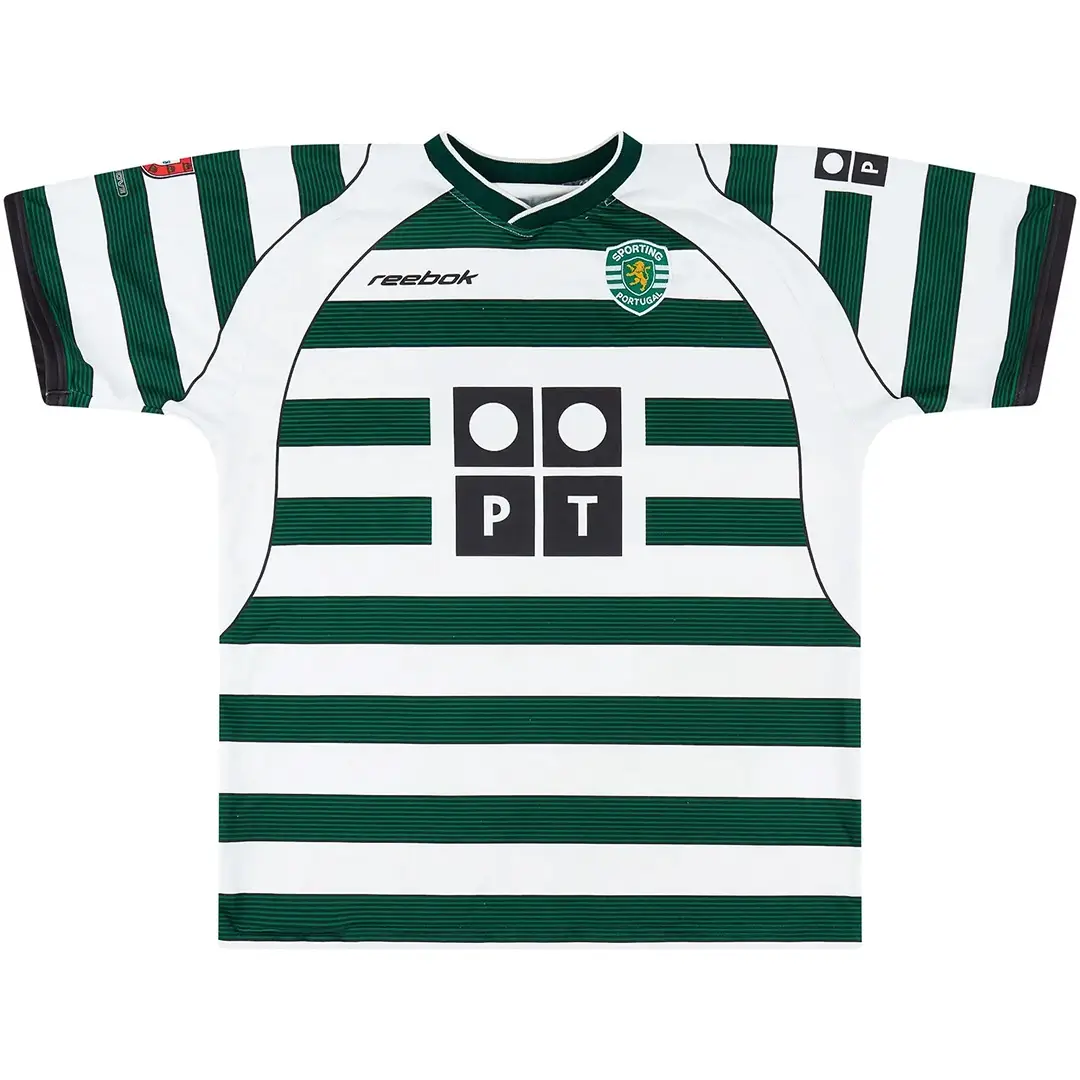 Sporting CP 2001/03 Home Retro Soccer Jersey