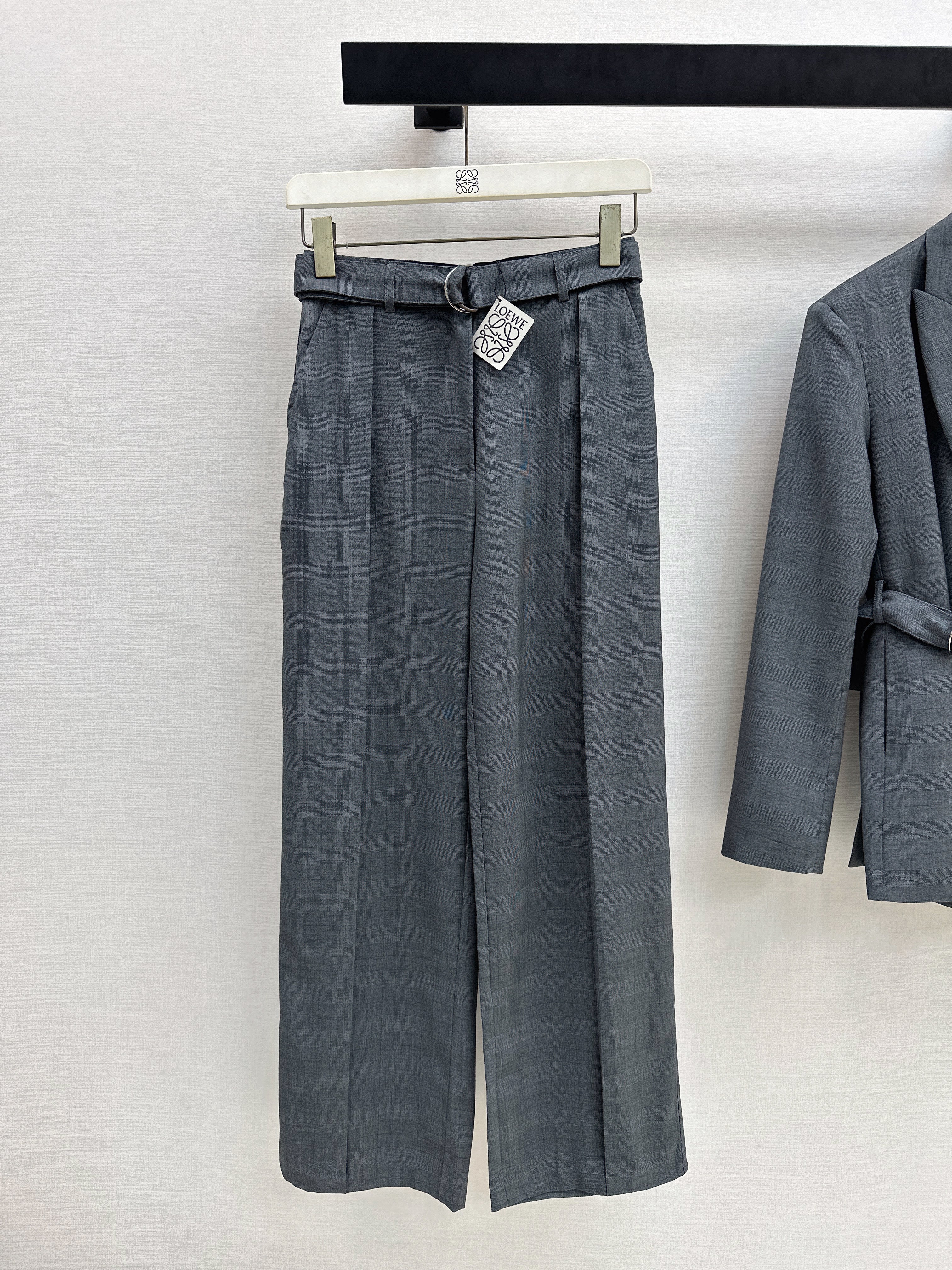 Loe NEW check suit pants