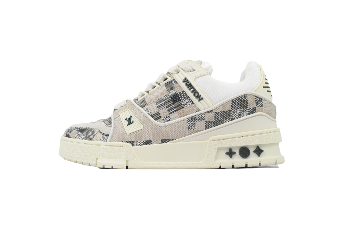 Pkkicks God Batch Louis Vuitton Grey White Grid