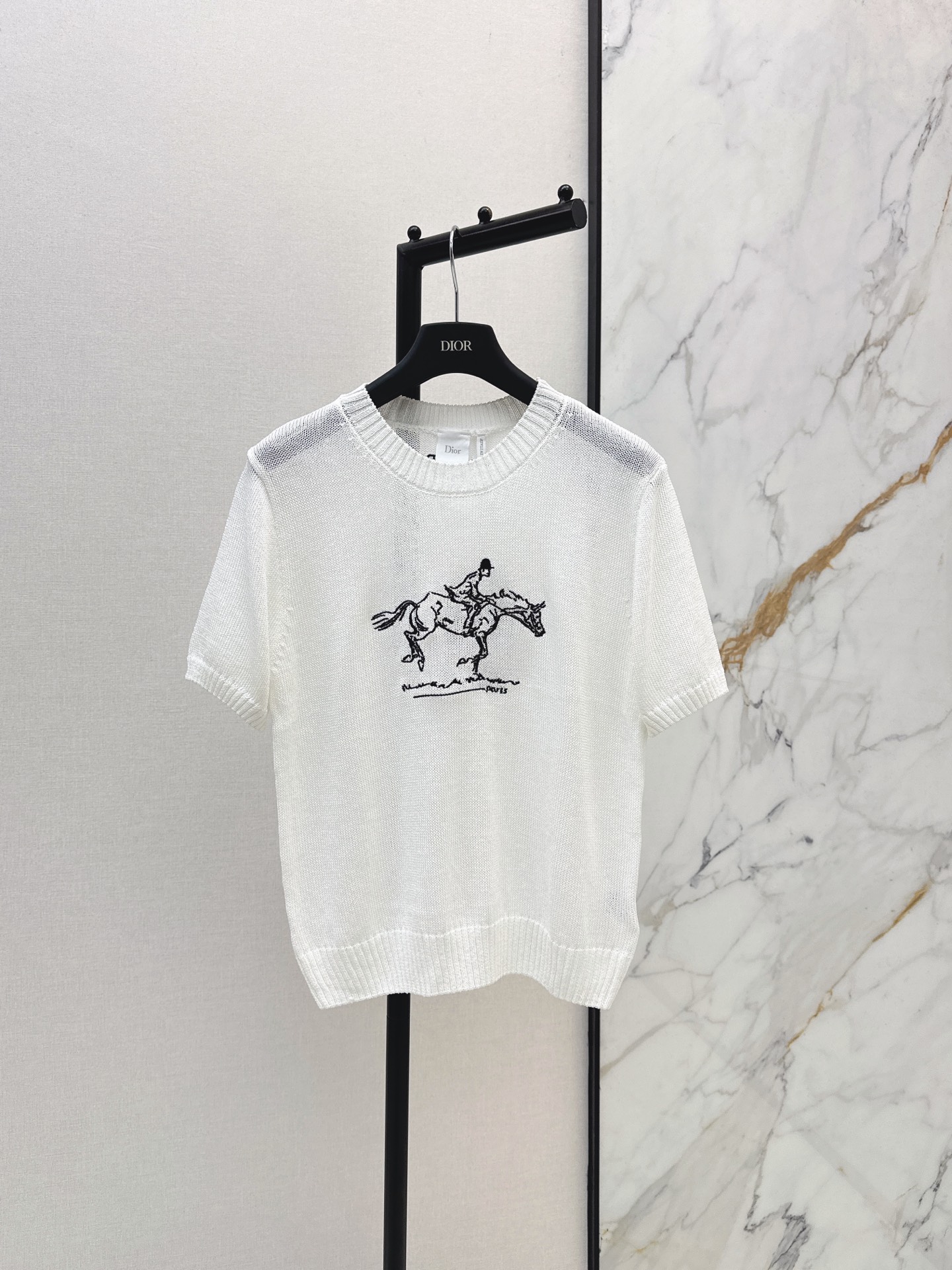 CD New Embroidered knitwear