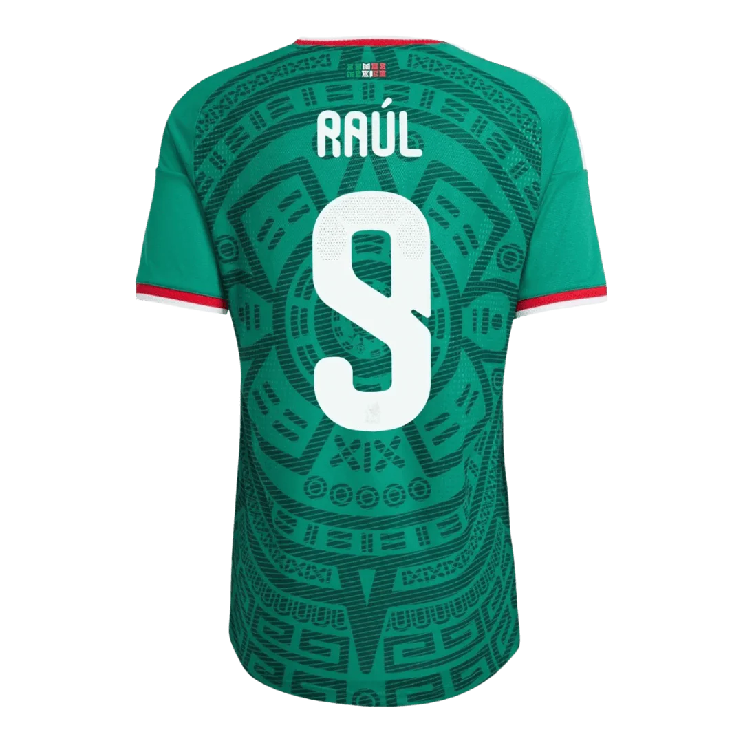 RAÚL #9 Mexico Player Version Home Soccer Jersey 2026 World Cup