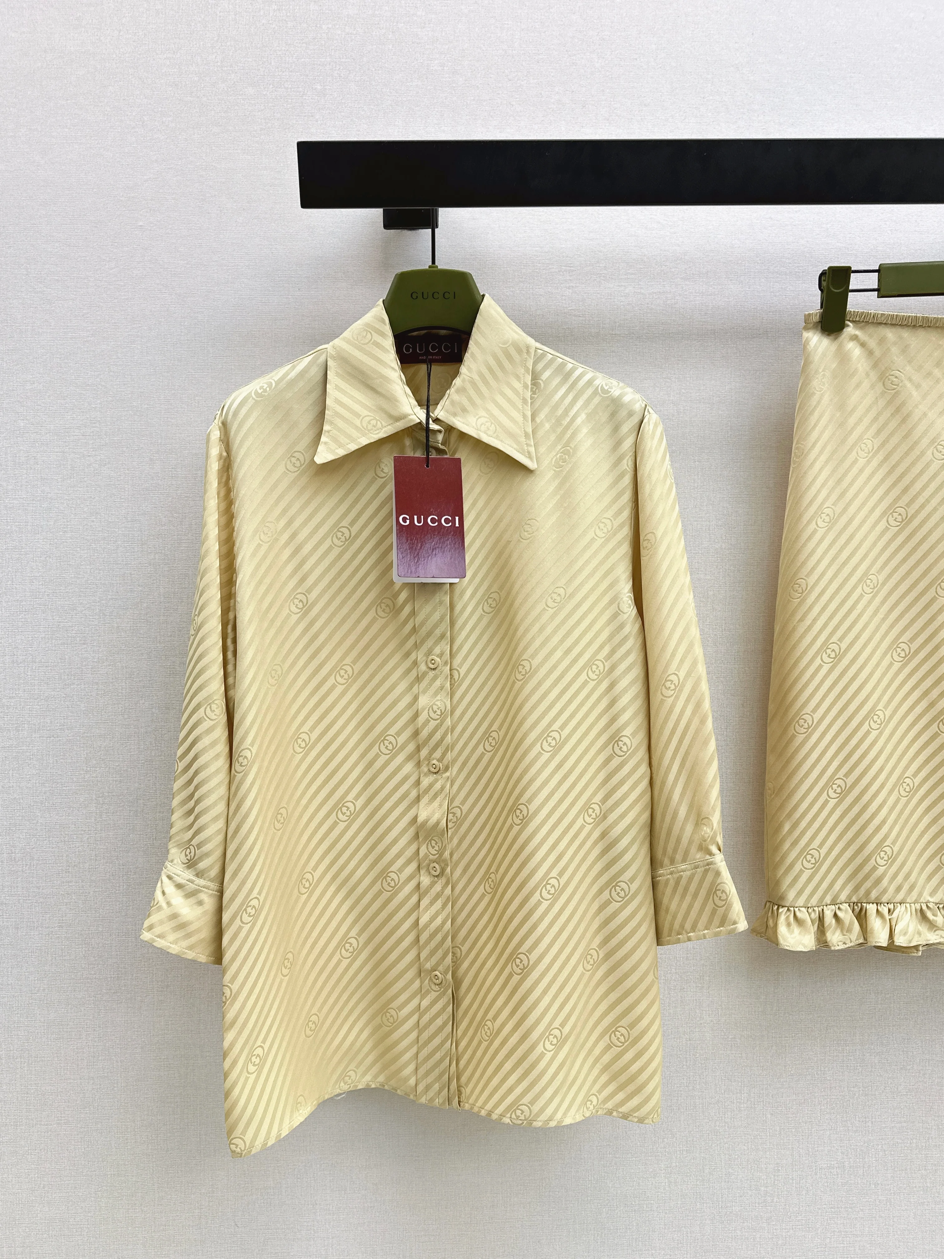 Guc NEW jacquard silk shirts