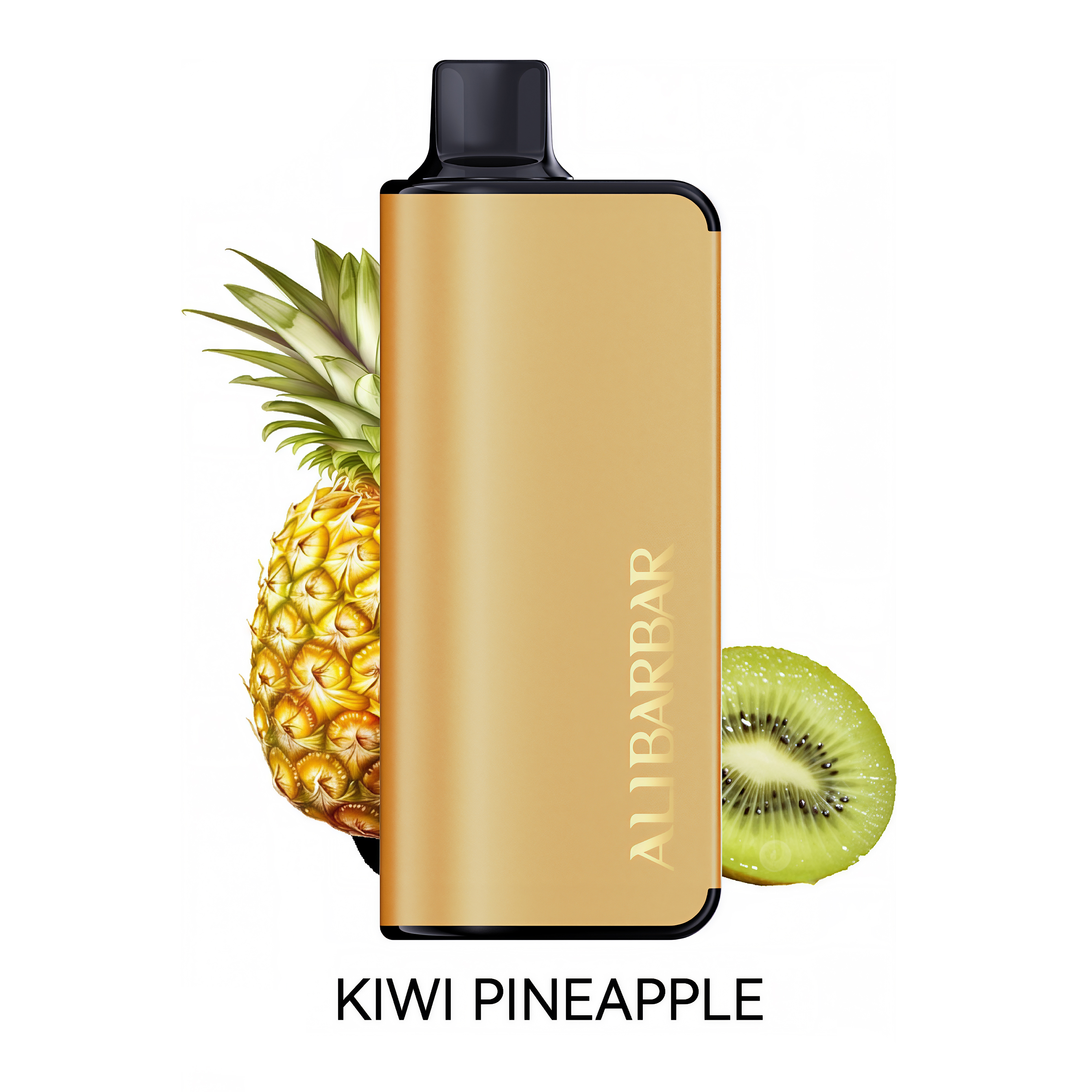 KIWI PINEAPPLE – Alibarbar 9000 Puffs Disposable Vape 🥝🍍 Tropical Sweet Fusion