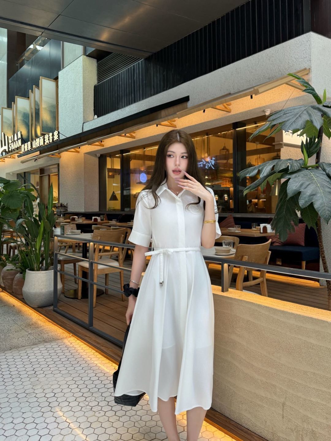 CD New embroidered dress