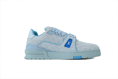 Pkkicks God Batch Louis Vuitton Tyler The Creator x Trainer Low 'Blue' (NFC)