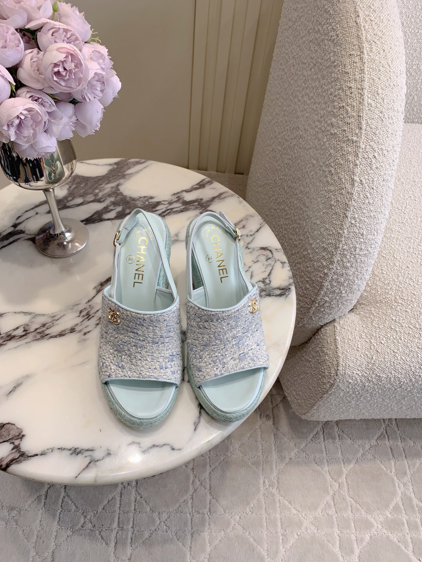 Chan New wedge sandals
