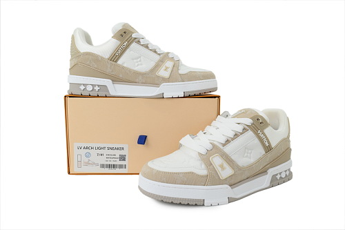 Pkkicks God Batch Louis Vuitton Sneakers Apricot (NFC)