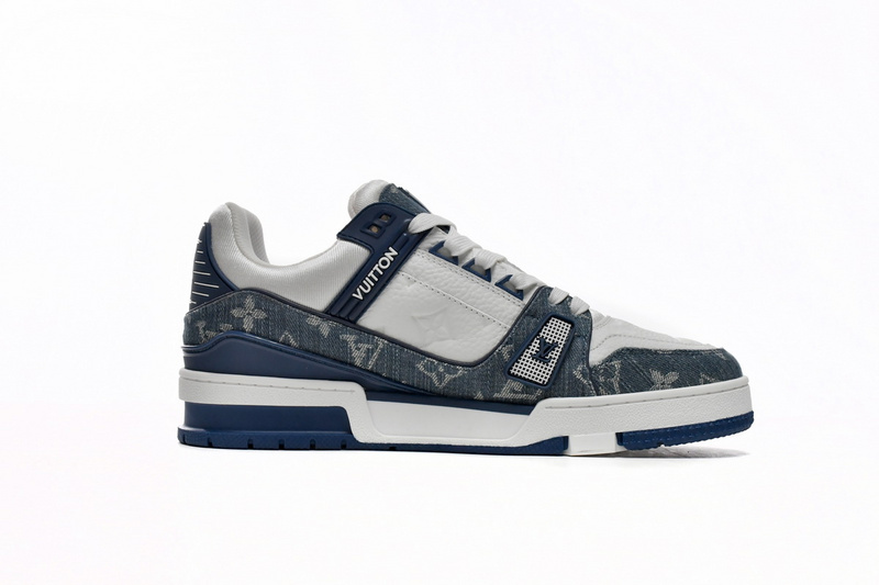 Pkkicks God Batch LOUIS VUITTON Trainer Cowboy Blue FD0291