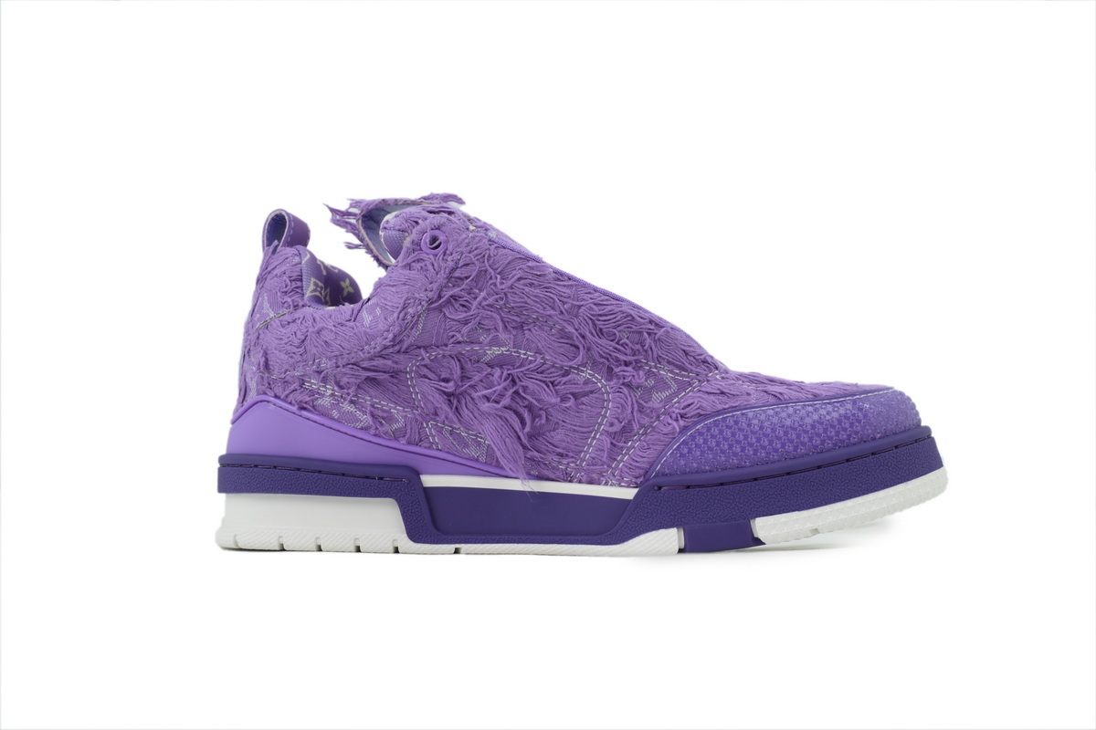 Pkkicks God Batch LOUIS VUITTON Plum Blossom Drilling Purple