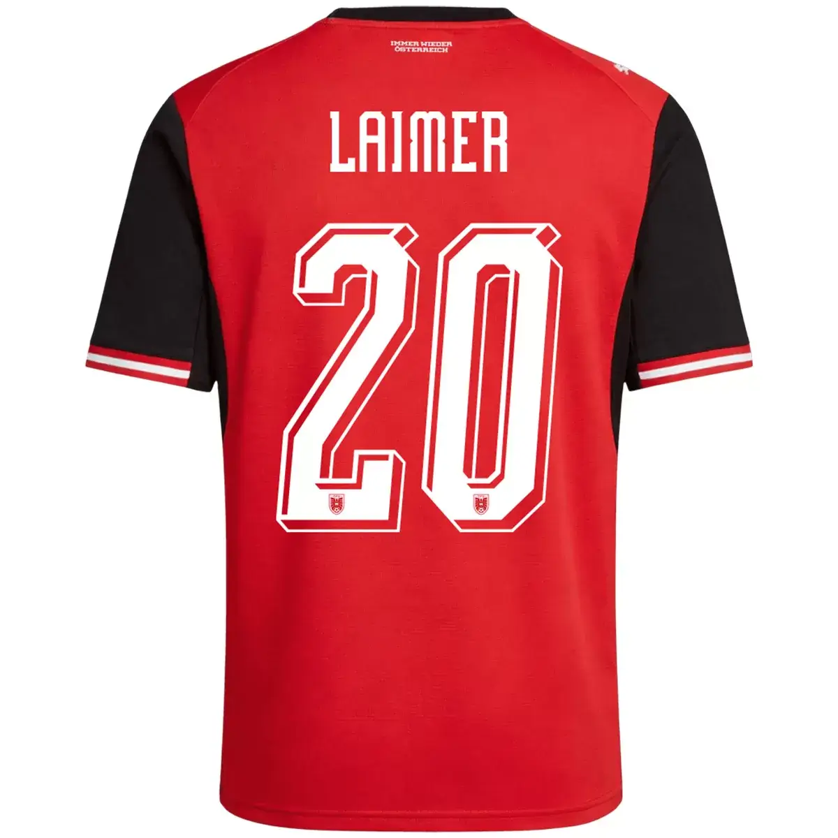 LAIMER #20 Austria Home Soccer Jersey 2026 World Cup
