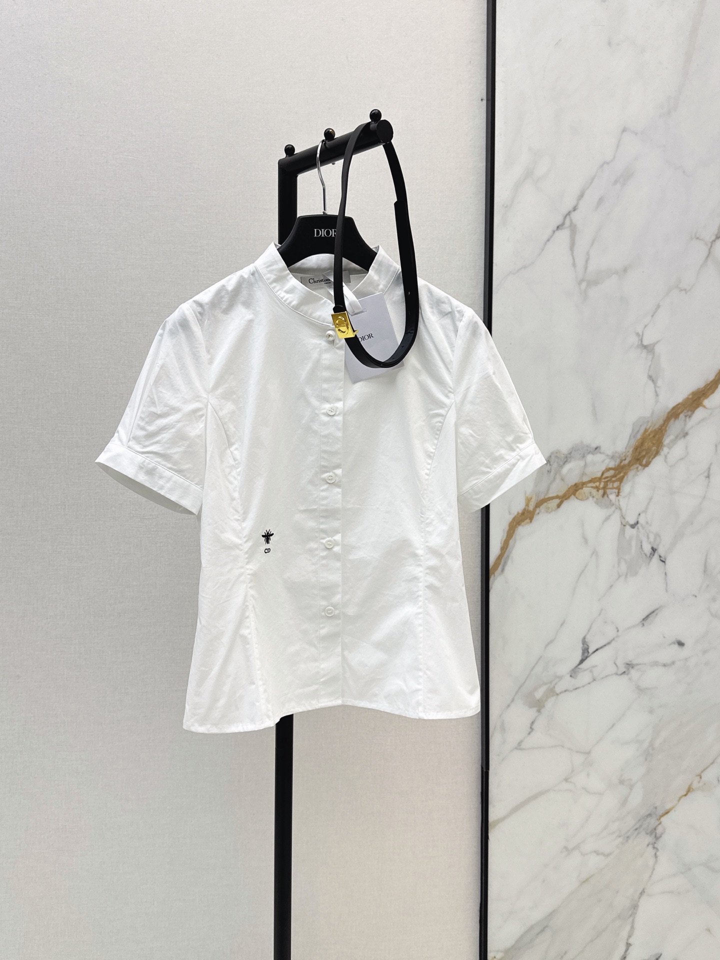 CD New Embroidered Belt Shirt
