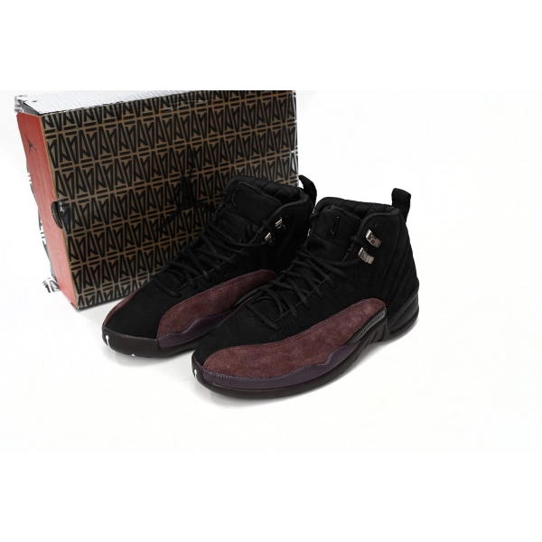 A Ma Maniére x Air Jordan 12 Black Wine Red DV6989-001