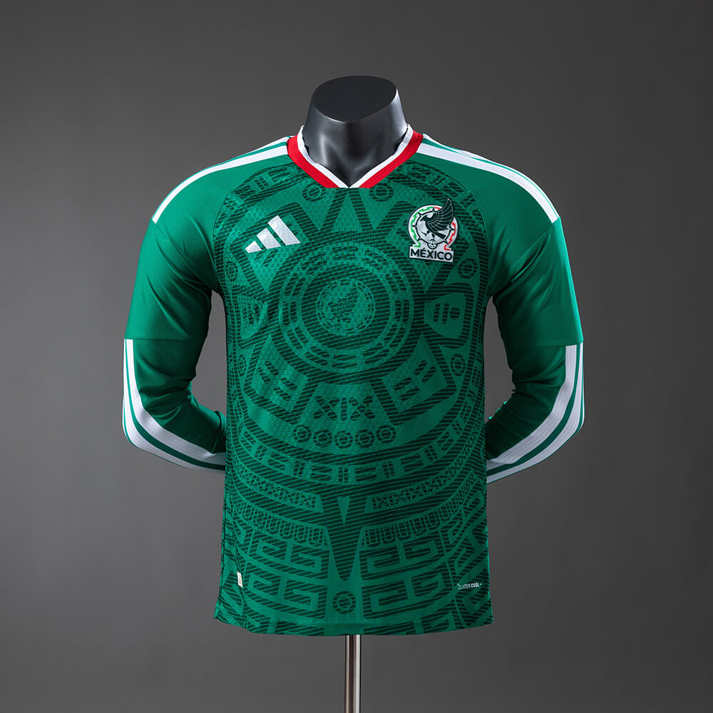 Mexico 2026 Home Long Sleeve Authentic Jersey