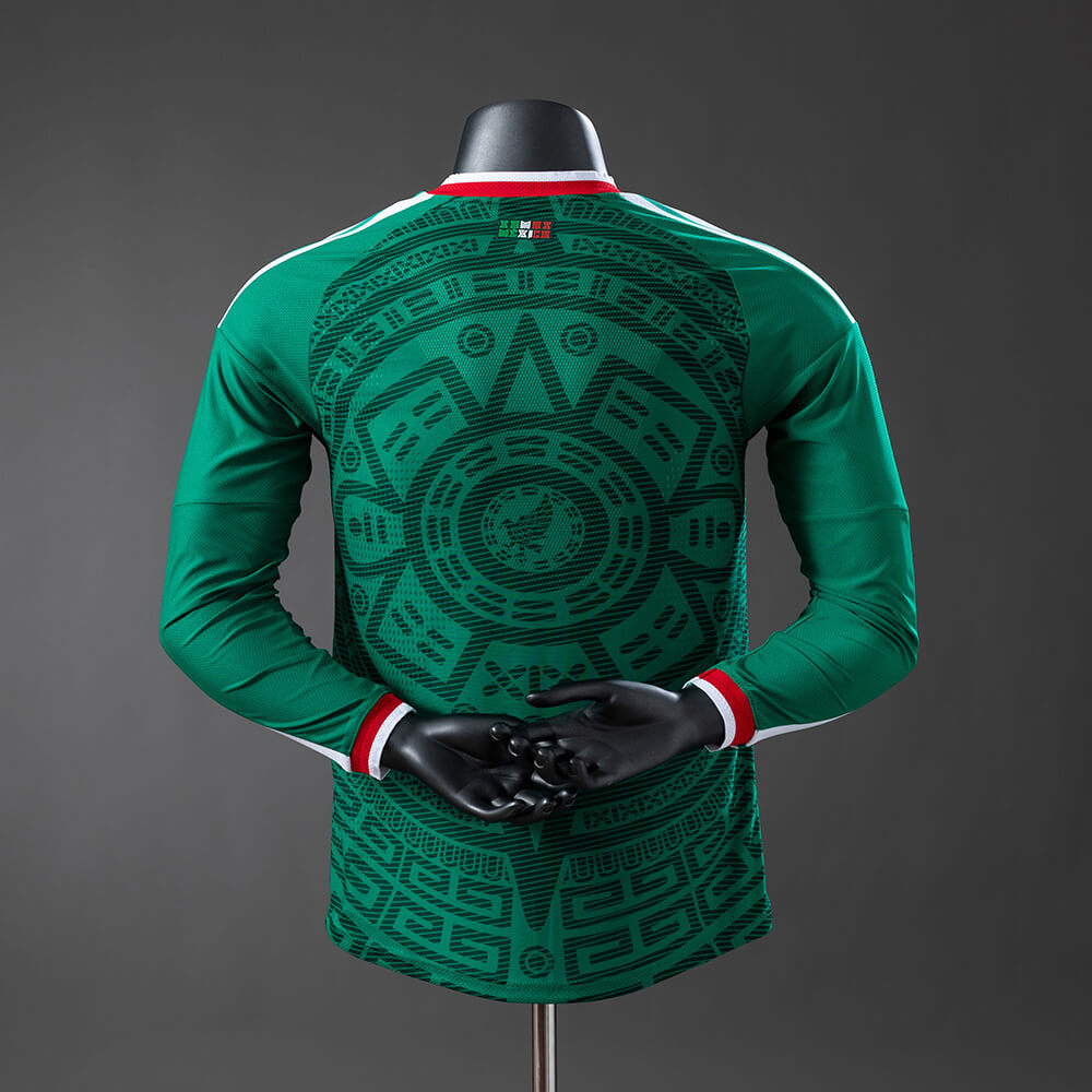 Mexico 2026 Home Long Sleeve Authentic Jersey