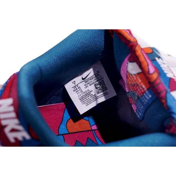 Parra x Nike SB Dunk Low Pro QS Abstract Art  DH7695-600