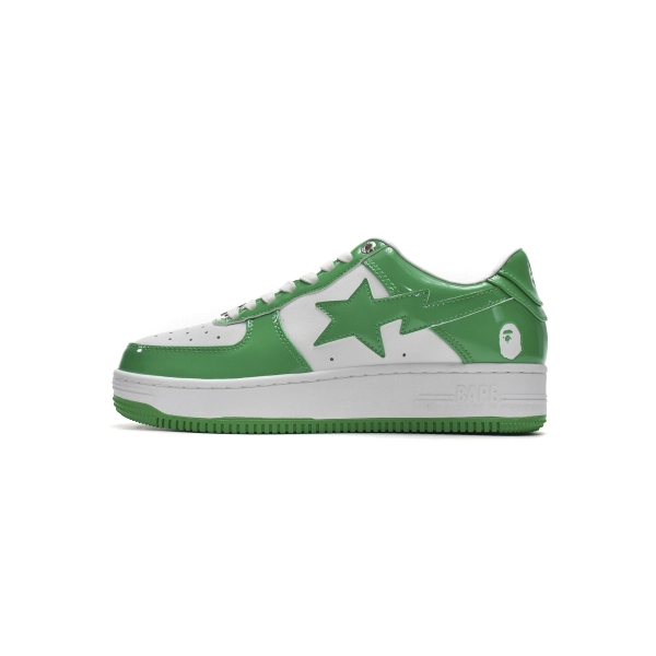 Cheap Fake BapeSta  White Green 1H70-191-001