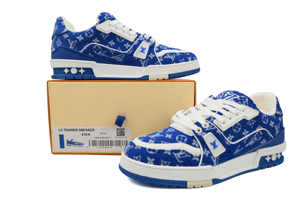 Pkkicks God Batch Louis Vuitton Louis Vuitton Trainer Blue