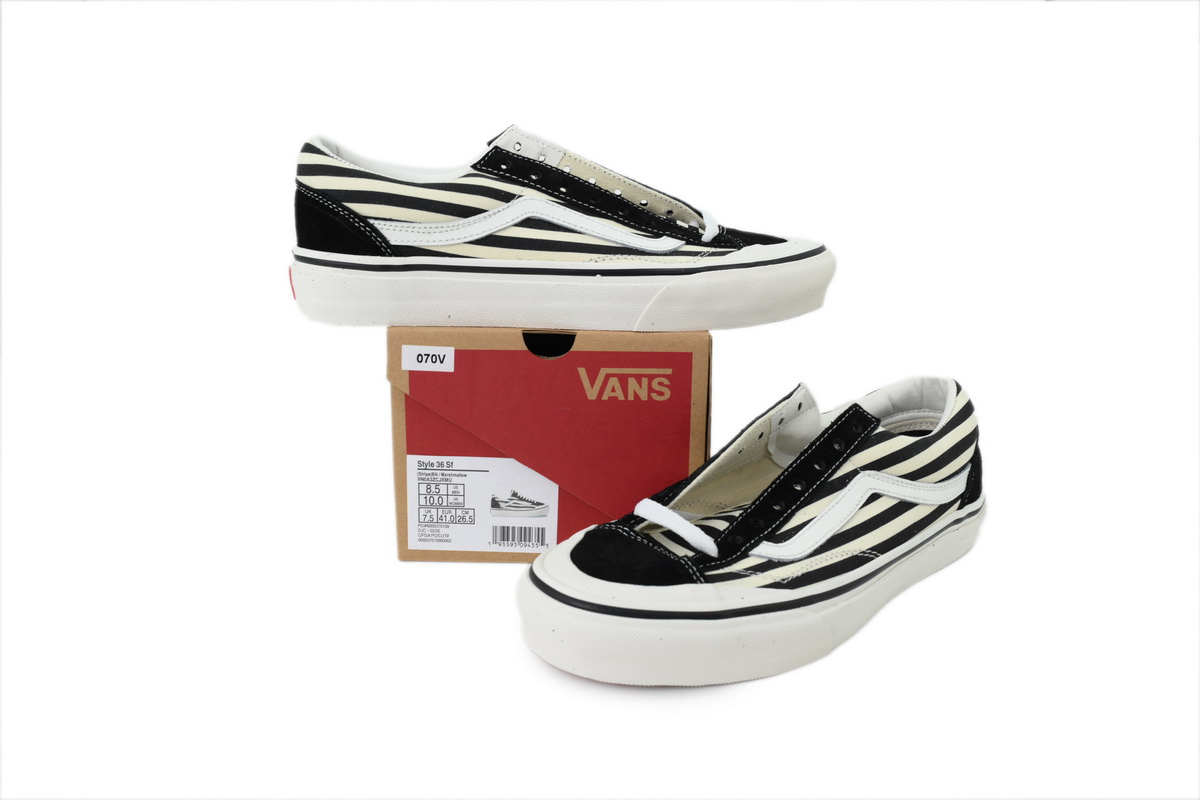 Vans Style 36 SF 'Stripe - Black' 2019 VN0A3ZCJXMU