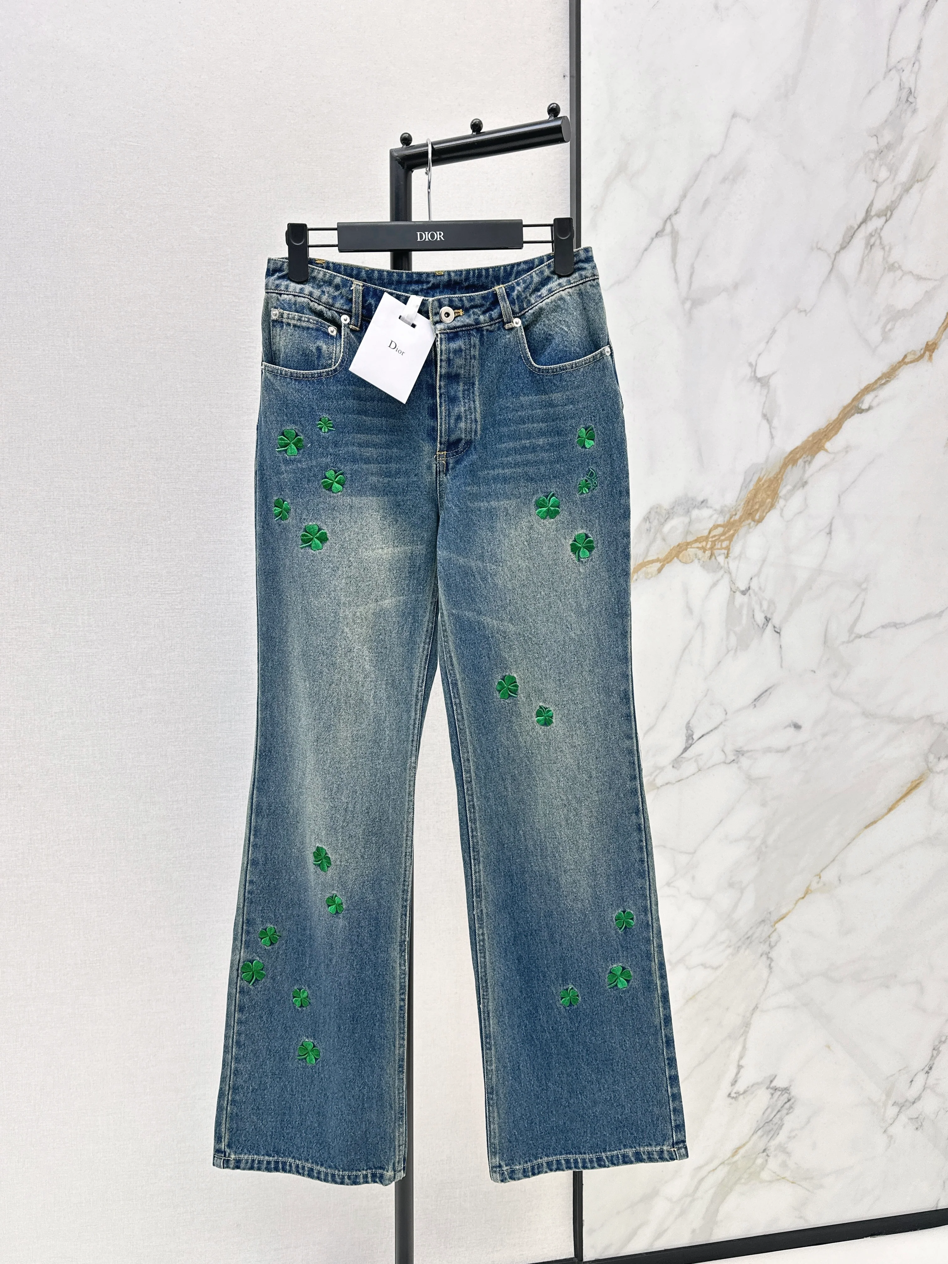 CD NEW embroidery jeans