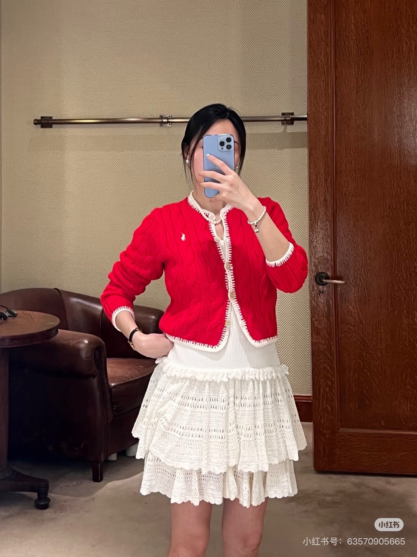 Ral New Cable Knit Cardigan Jacket