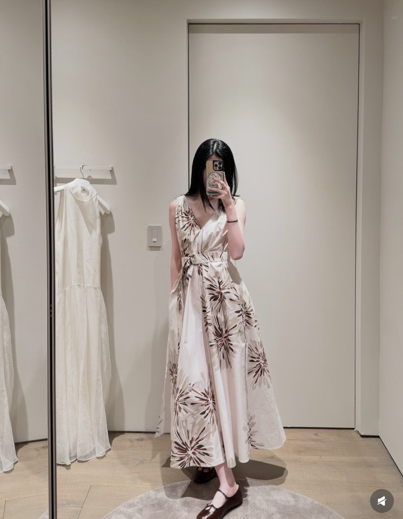 Brun New Patchwork printed dress