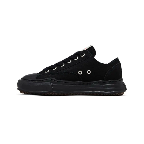Mihara Yasuhiro Peterson OG Sole Canvas Low Black  NO.803 A01FW702-BLKBLK