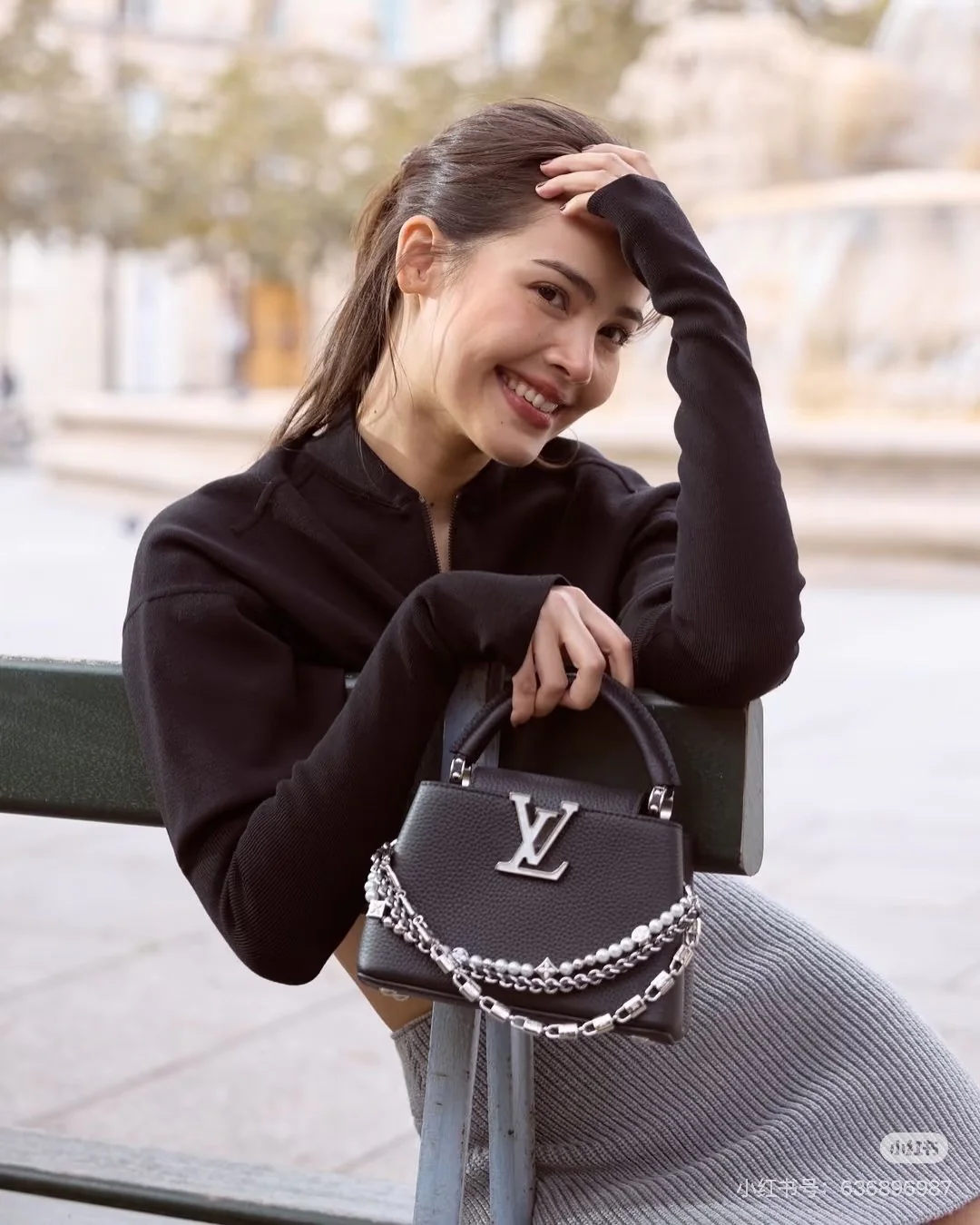 Louis's new chain women's bag