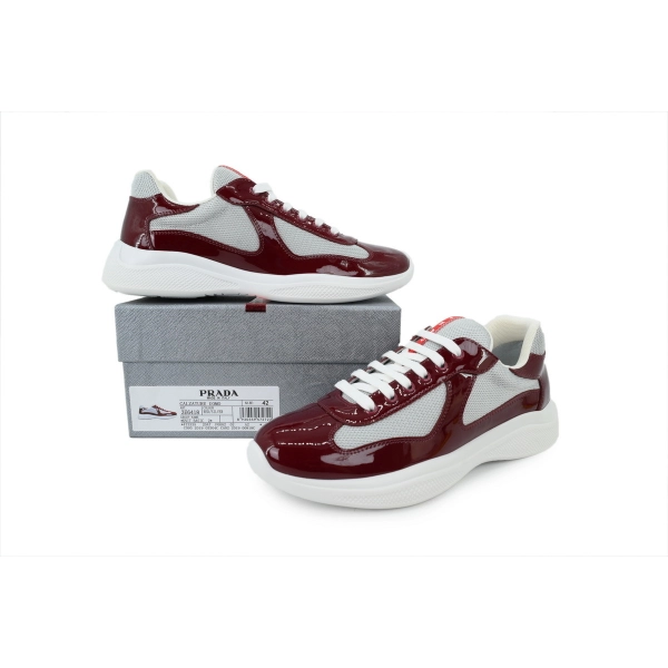 Prada Sneakers Wine Red