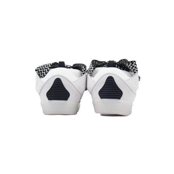 Lanvin Leather Curb Grey White Black