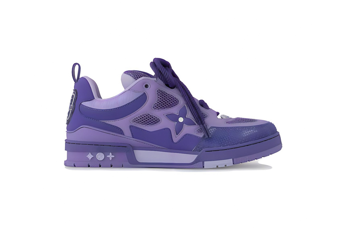 Pkkicks God Batch LOUIS VUITTON Blue Violet
