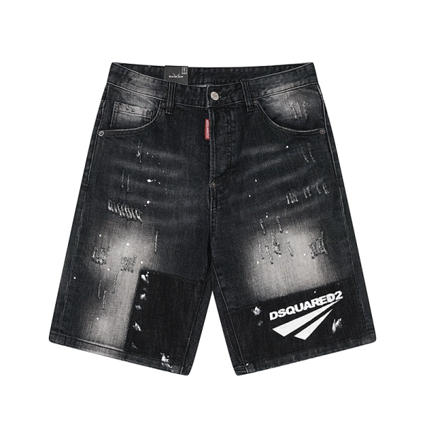 DSQUARED2 Micro Bullet Denim Shorts # 2043