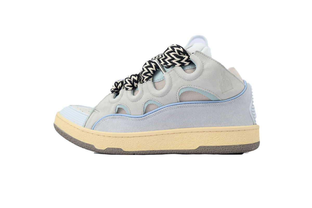 Lanvin Leather Curb Light Blue FM-SKRK11-DRAG-A2121