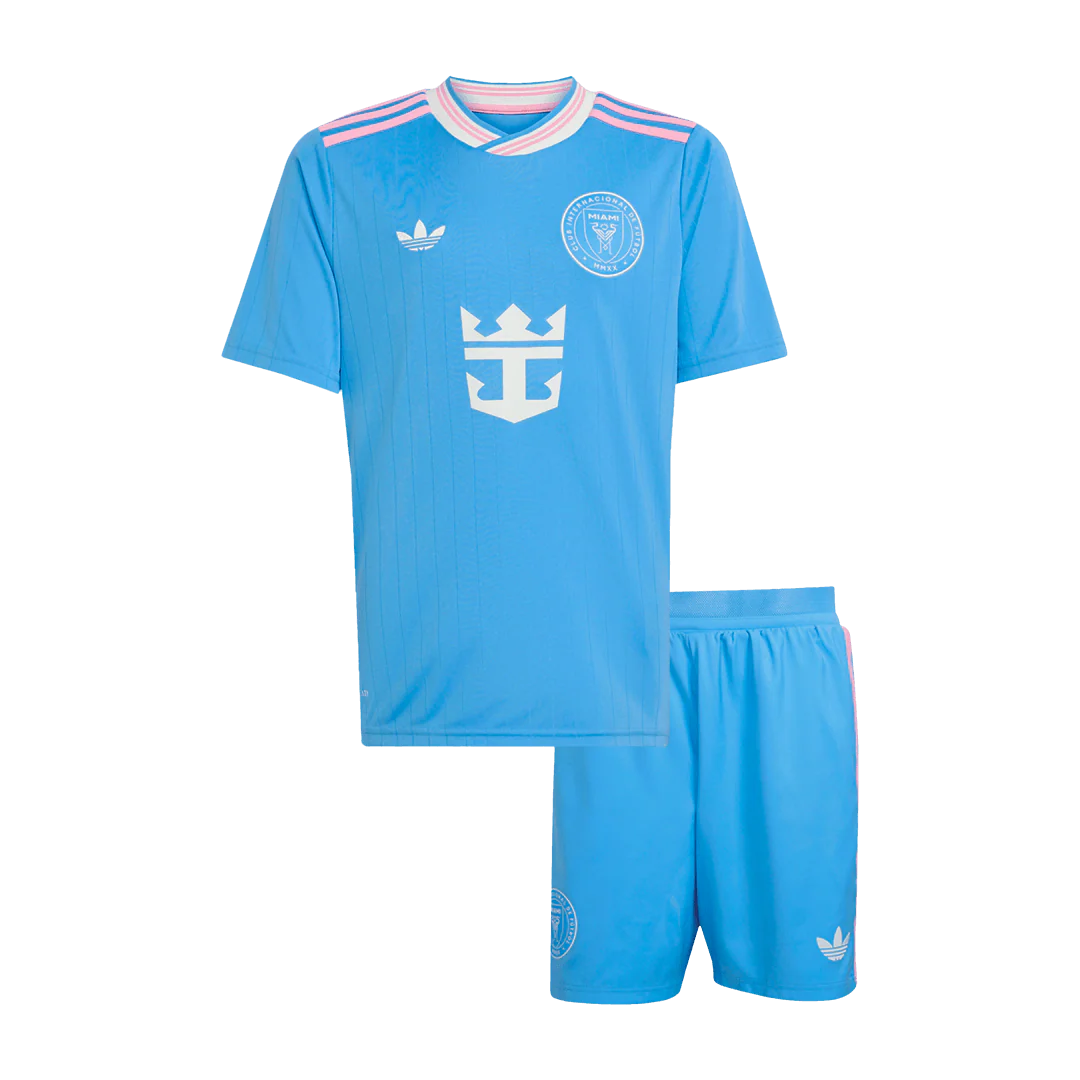 Inter Miami CF Kid's Third Away Jersey Kit - Jersey+Shorts 2025