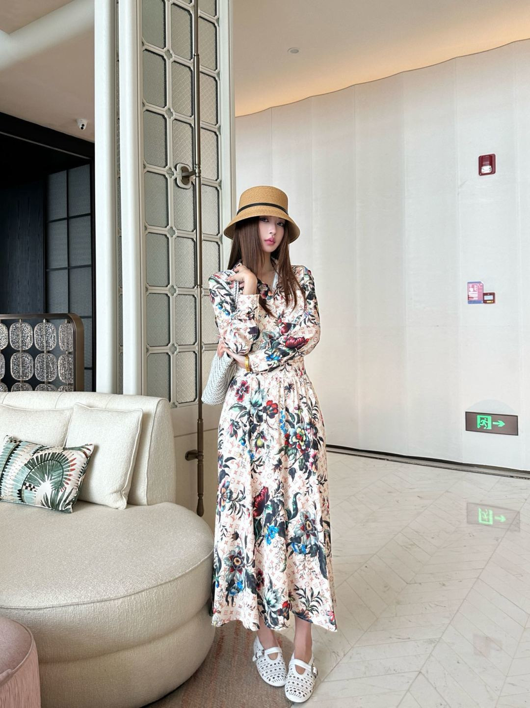 Louis New print outfit sets