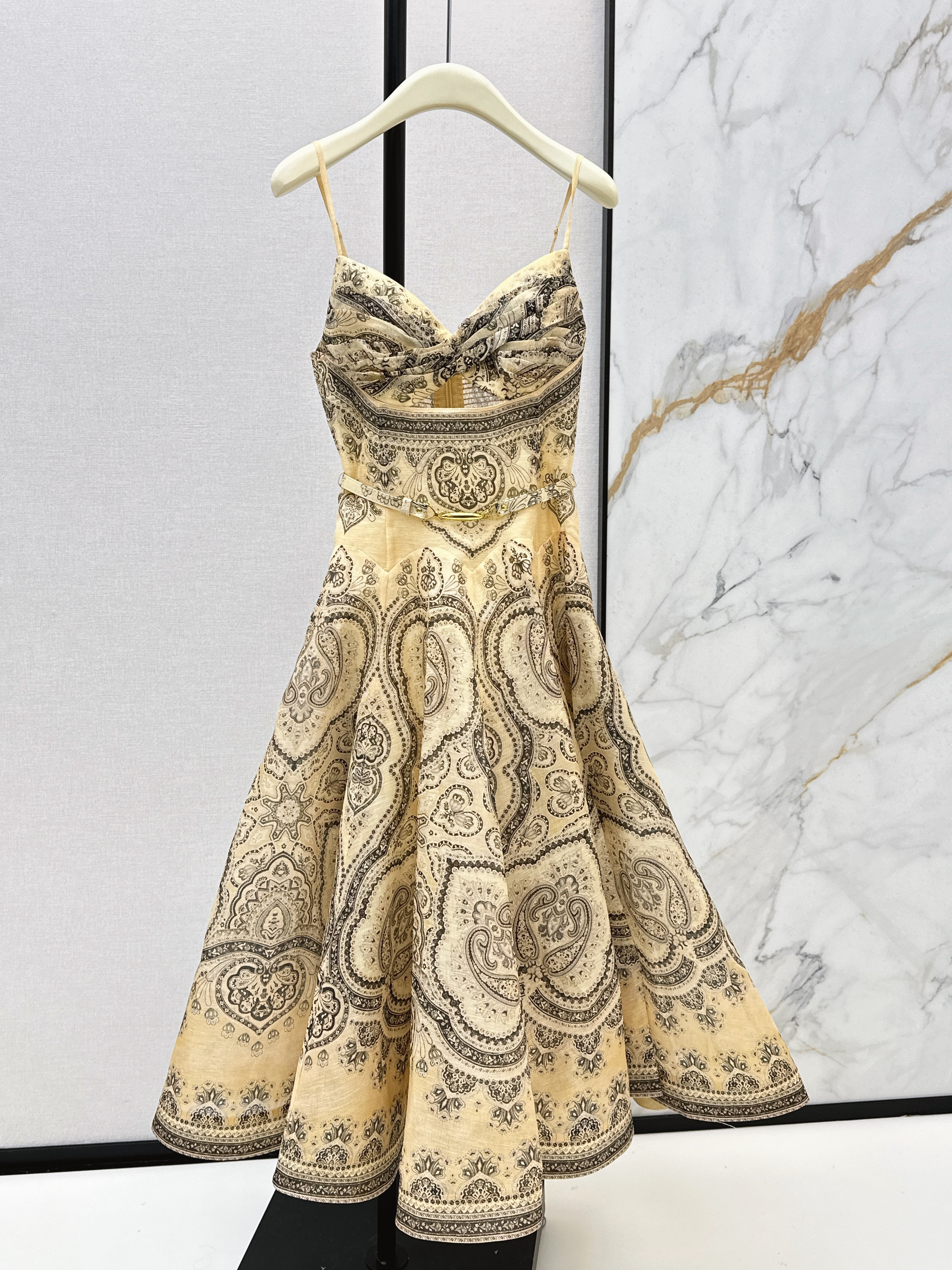 Zimm New print slip dress