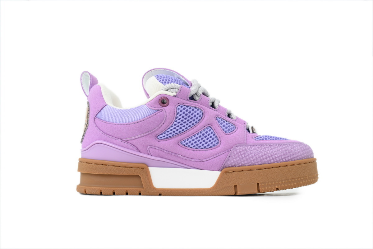 Pkkicks God Batch LOUIS VUITTON Purple And White