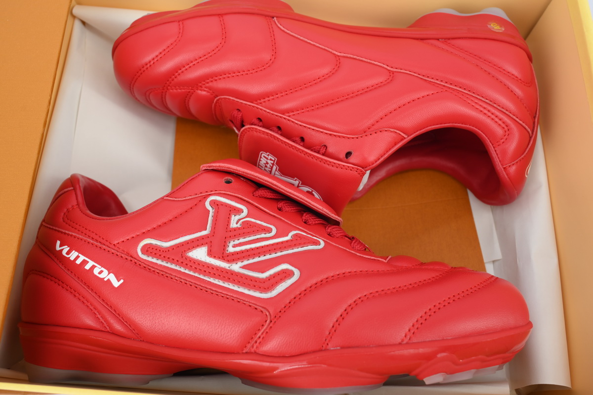 Pkkicks God Batch Louis Vuitton Soccer Red