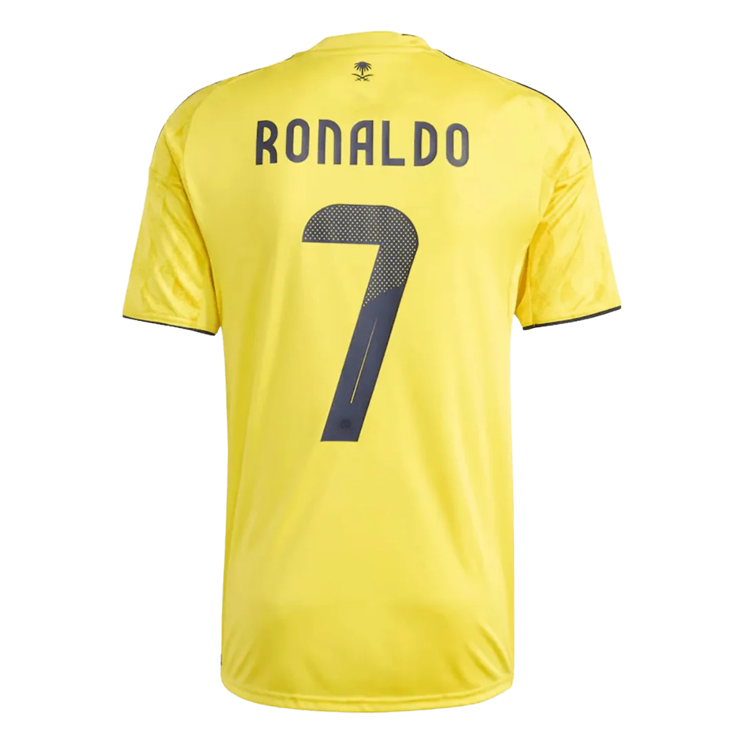 RONALDO #7 Al Nassr Home Soccer Jersey 2025/26