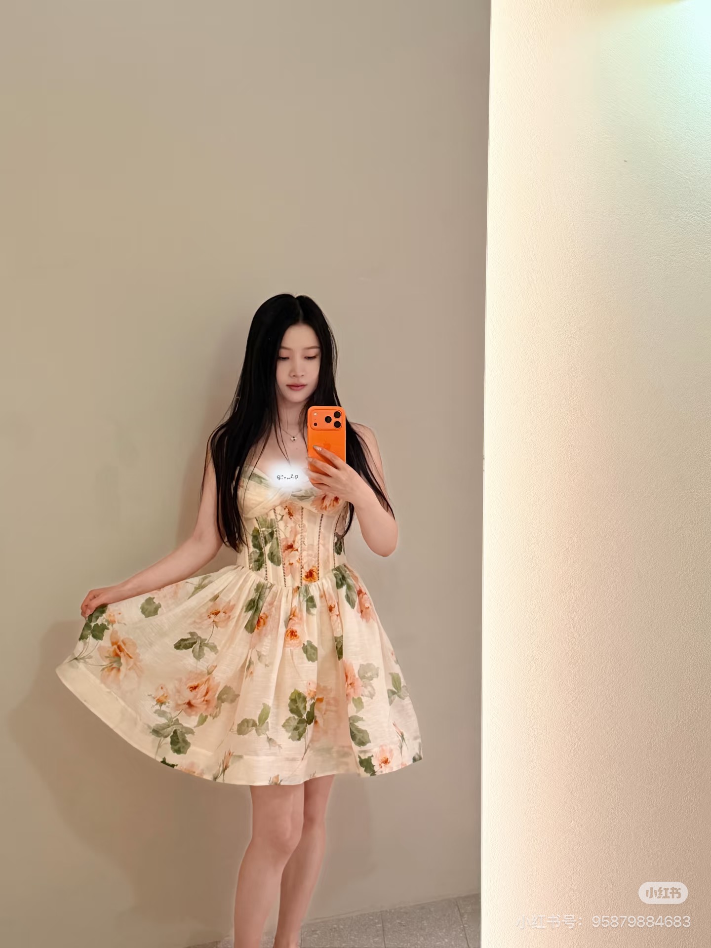 Zimm New Strapless spaghetti strap dress