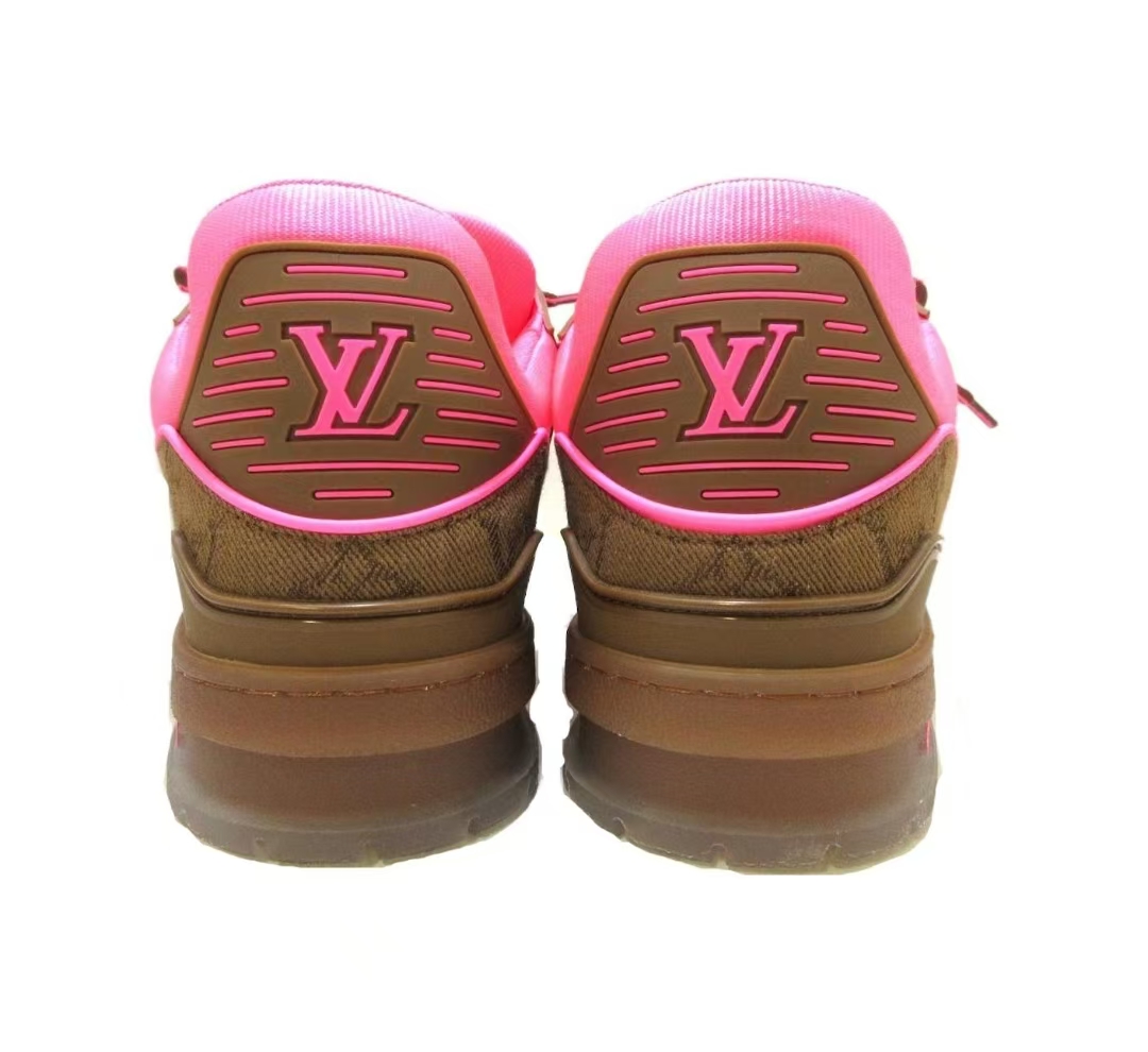 Pkkicks God Batch Louis Vuitton Trainer Pink Brown