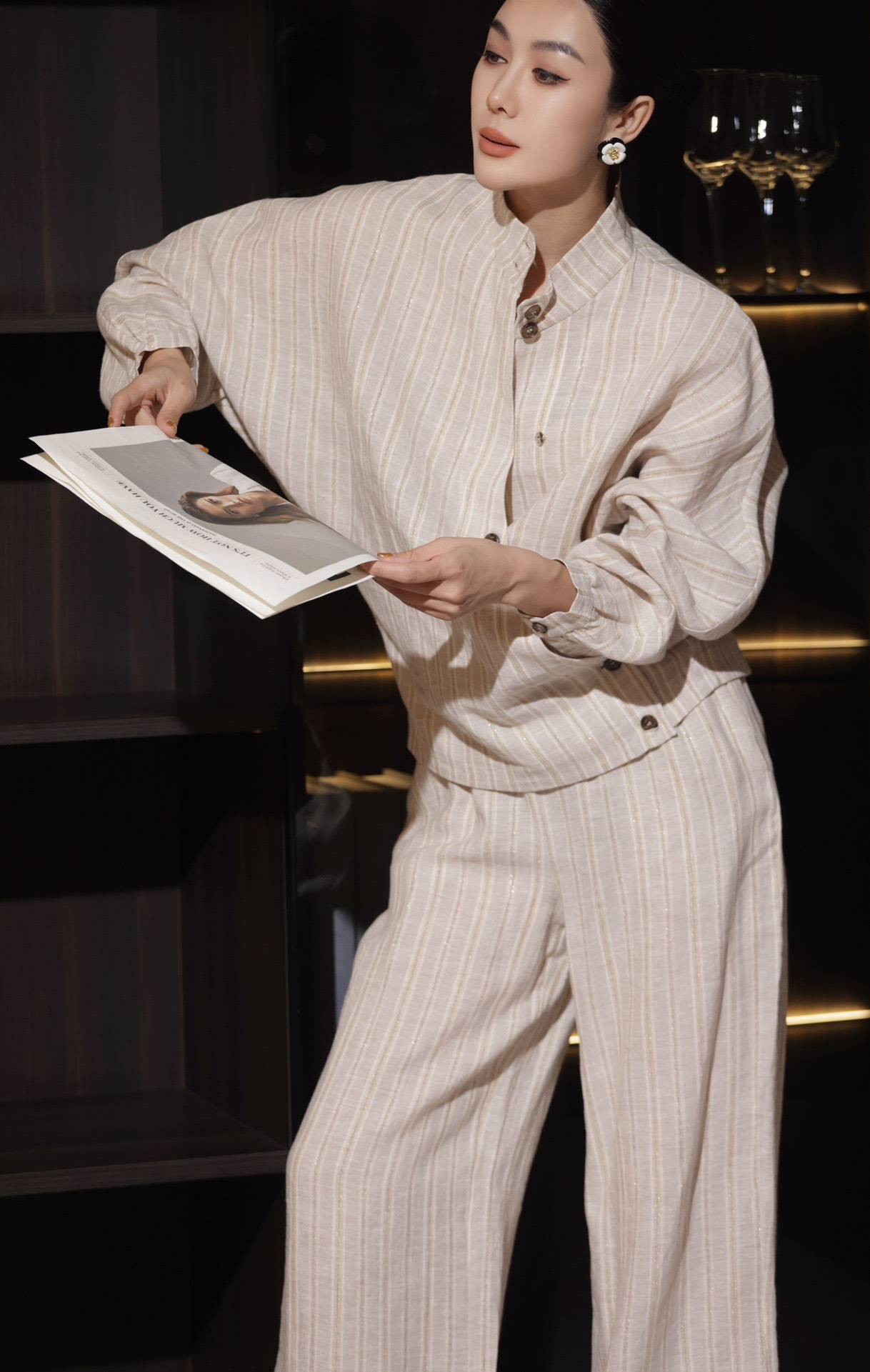 Loro New stripe outfit sets