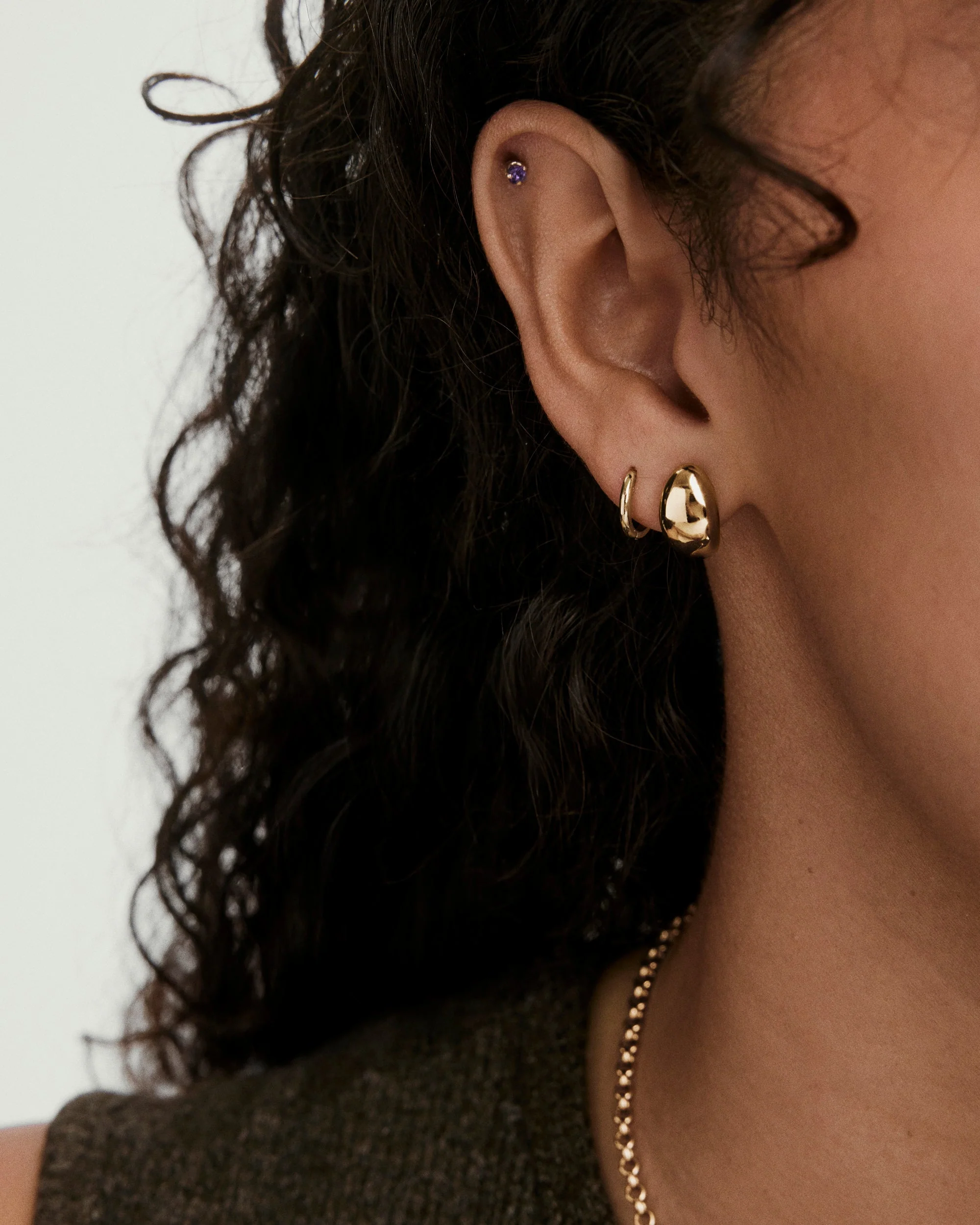 Piercing Studio - Single Gemstone Mini Flat Back Stud