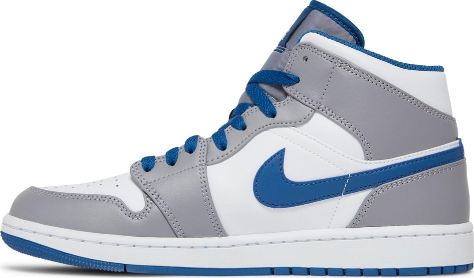 Air Jordan 1 Mid 'Cement True Blue' DQ8426-014