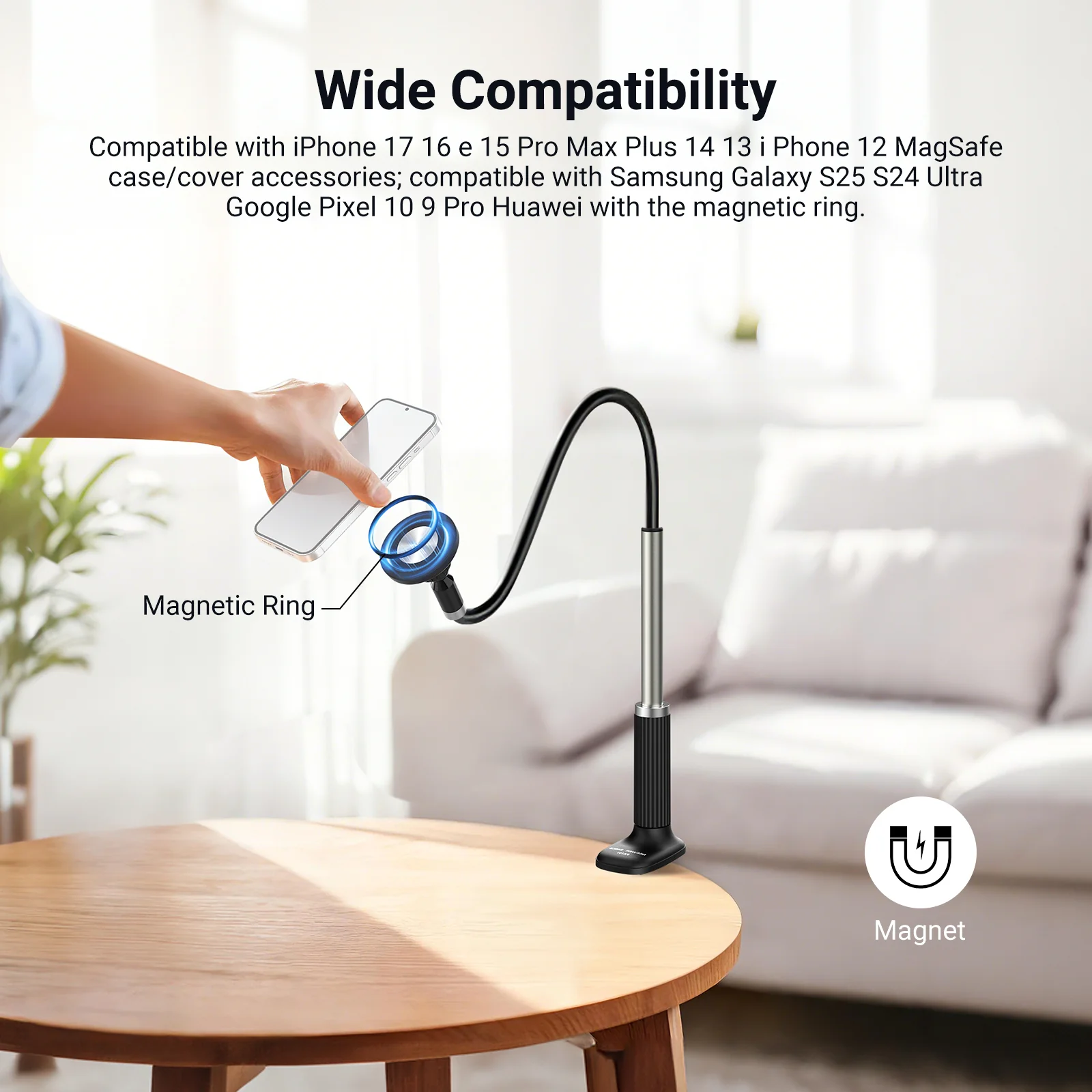 NEEWER BASICS PA151 Magnetic Phone Stand